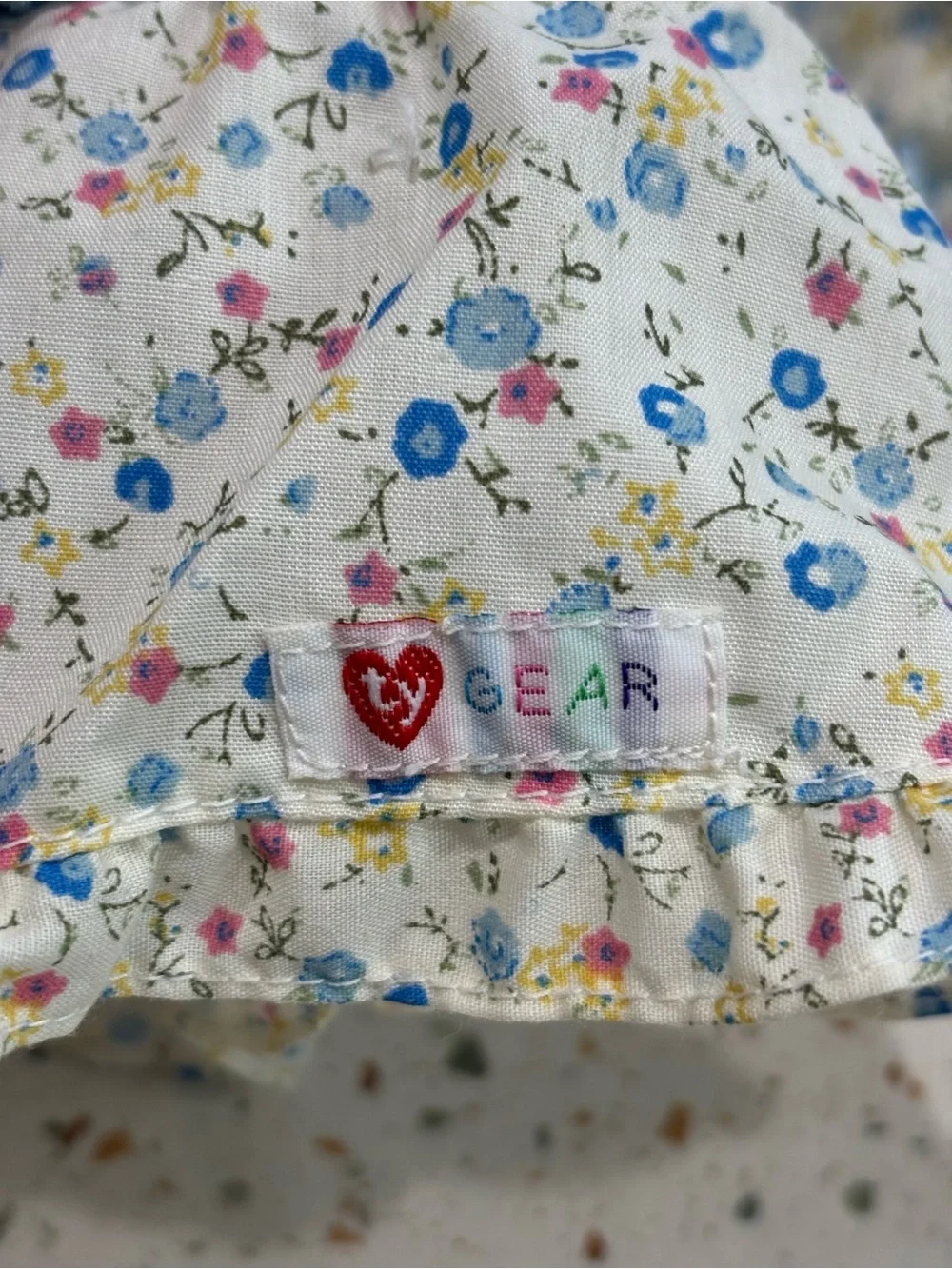 Ty Gear Beanie Baby Floral Dress,‎ Hat, Shoes & Accessories Bear NOT included